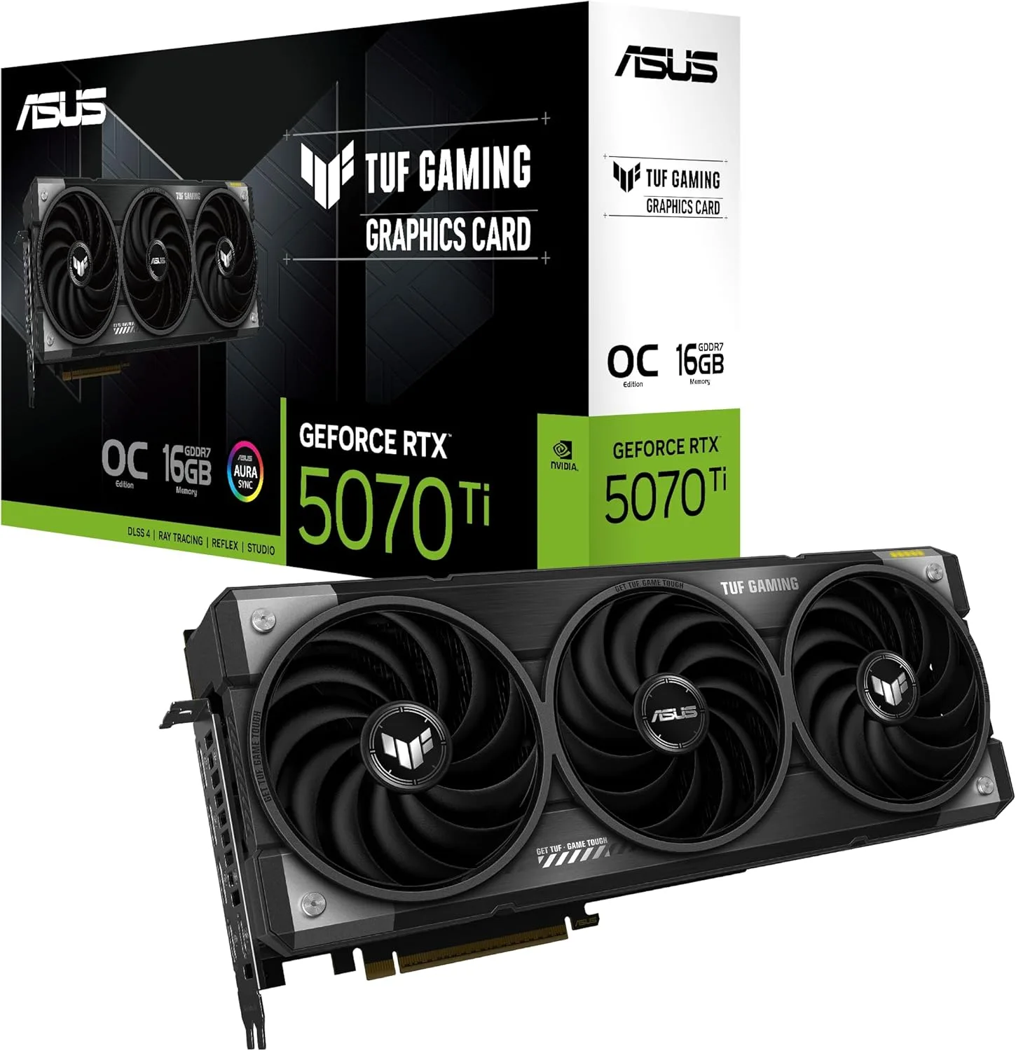 ASUS TUF Gaming GeForce RTX™ 5070 Ti OC Edition 16GB