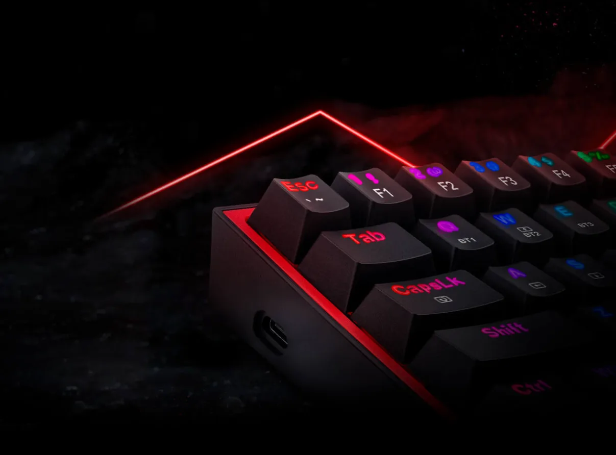 REDRAGON K616 RGB  BLACK