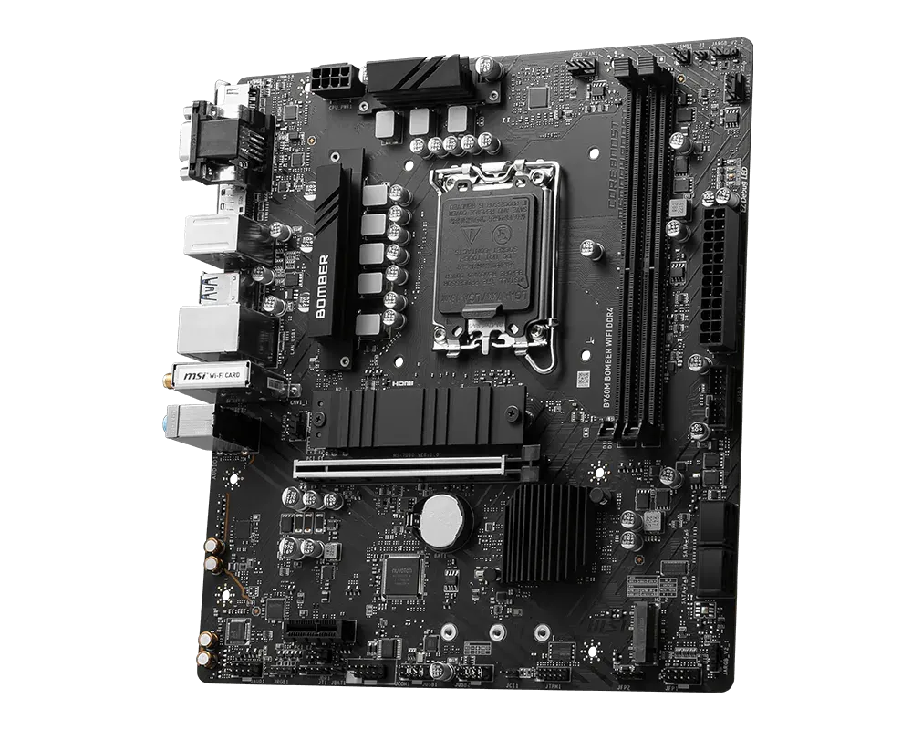 MSI B760M BOMBER WIFI DDR4