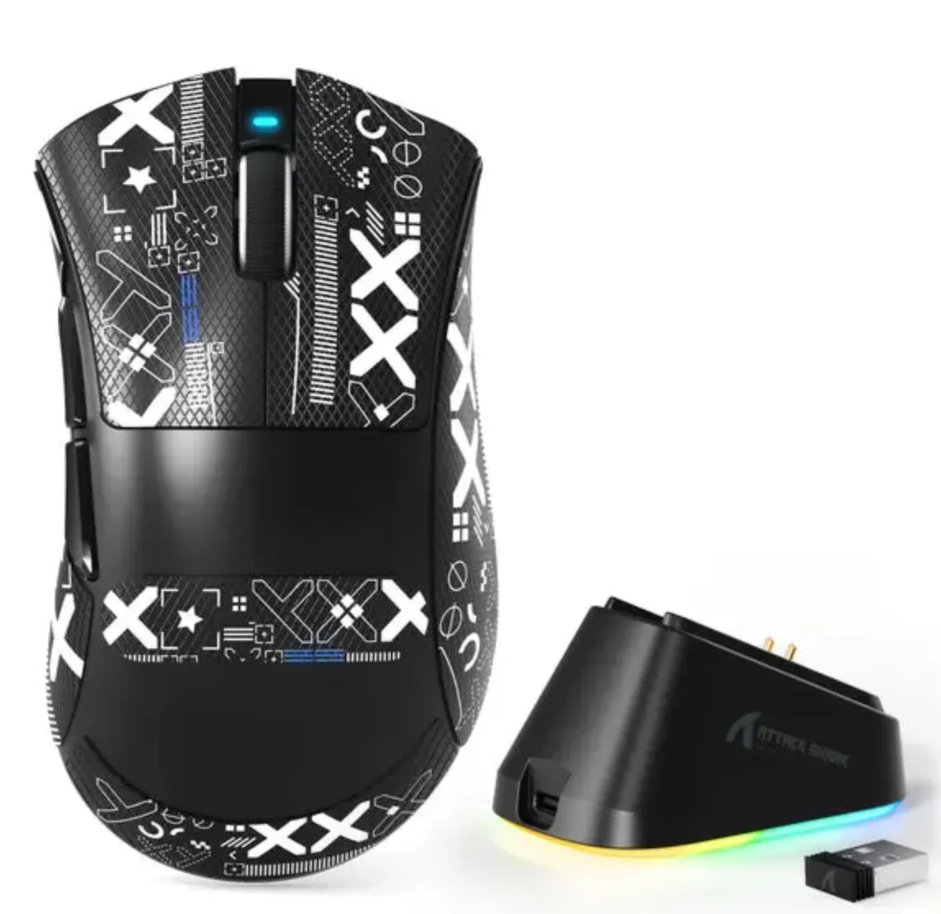 attack shark v3 pro black