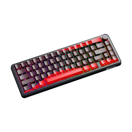 attack shark x65 pro HE black and red