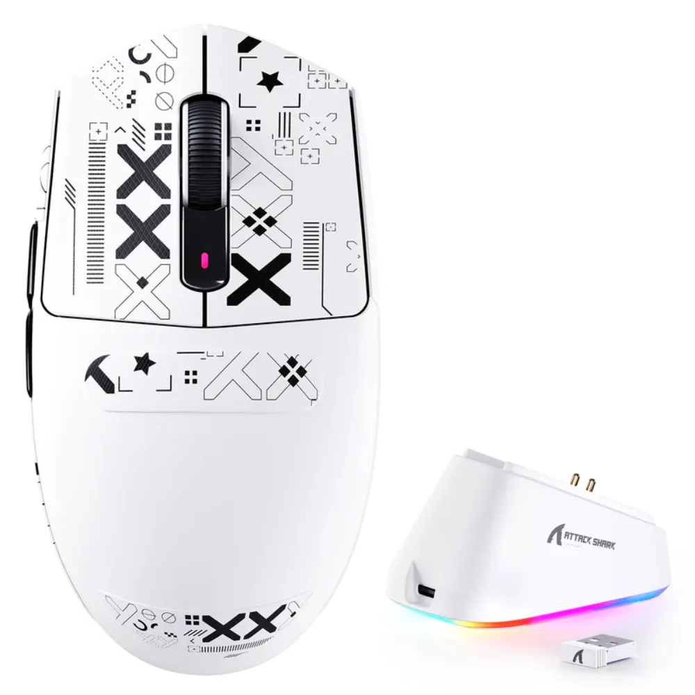 ATTACK SHARK G3 PRO WHITE
