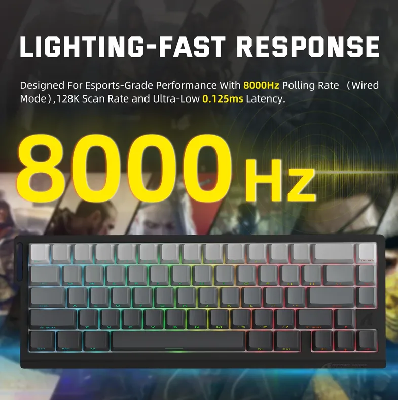X68 pro HE BLACK ATTAACK SHARK
