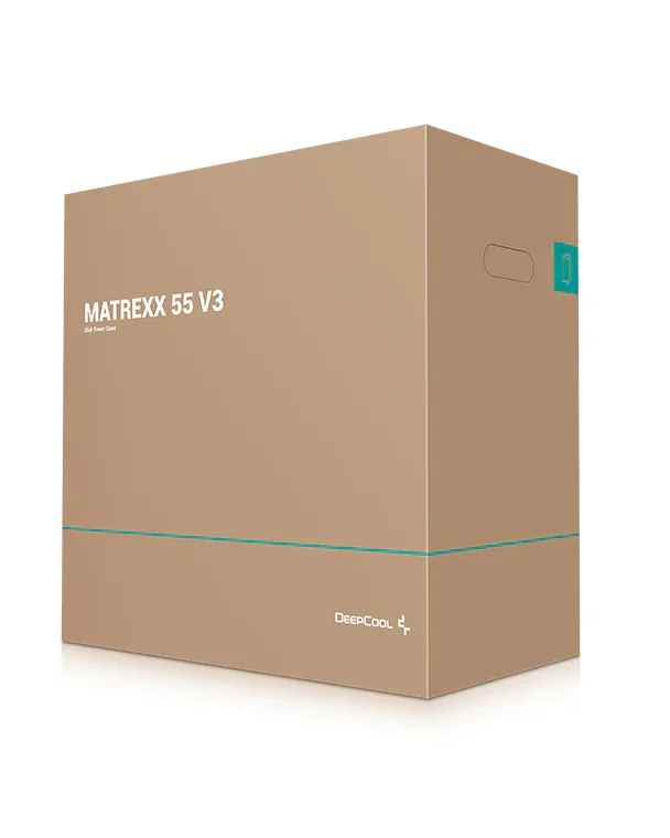 DeepCool Matrexx 55 V3 ADD-RGB 3FAN White