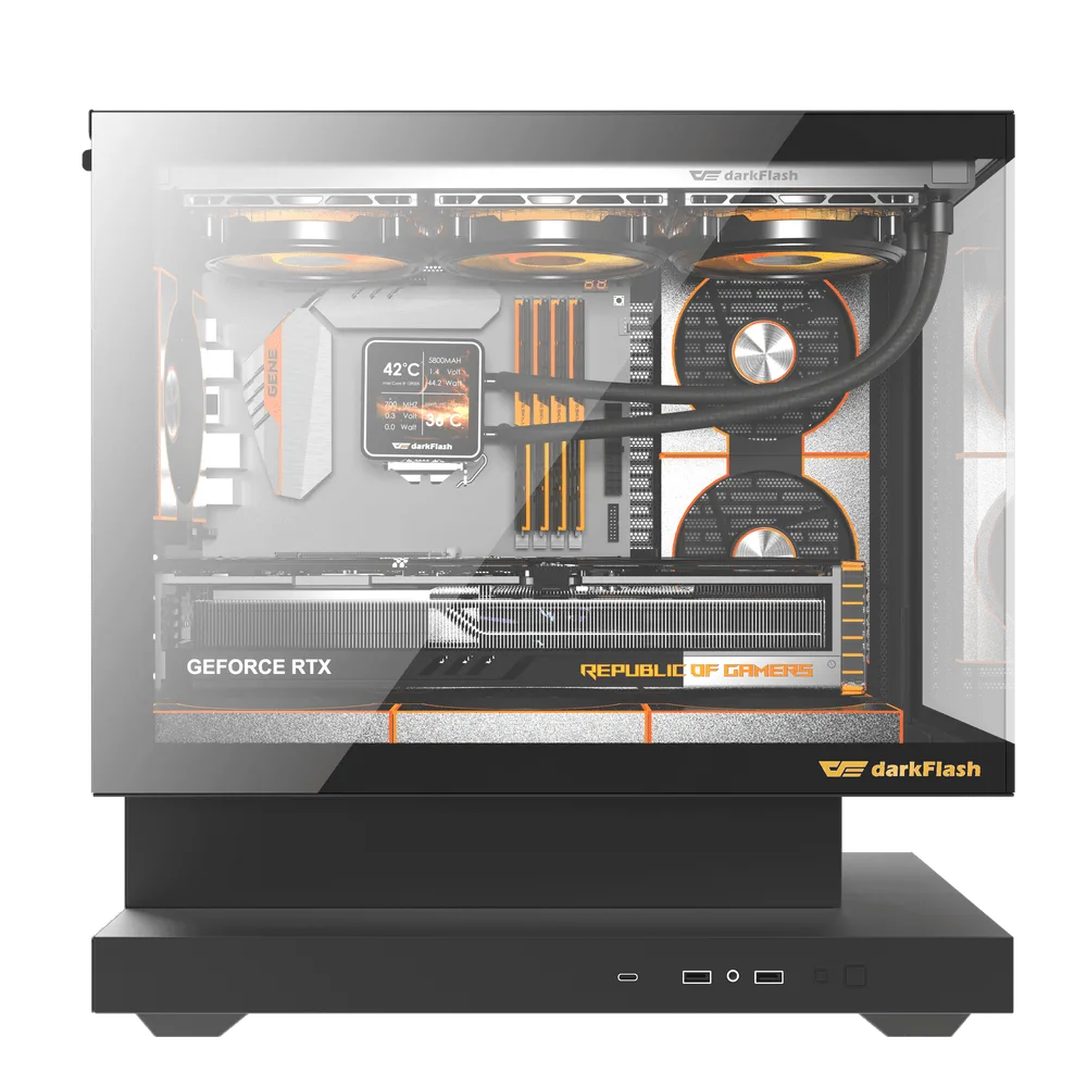 DarkFlash  FLOATRON F1 M-ATX PC Case