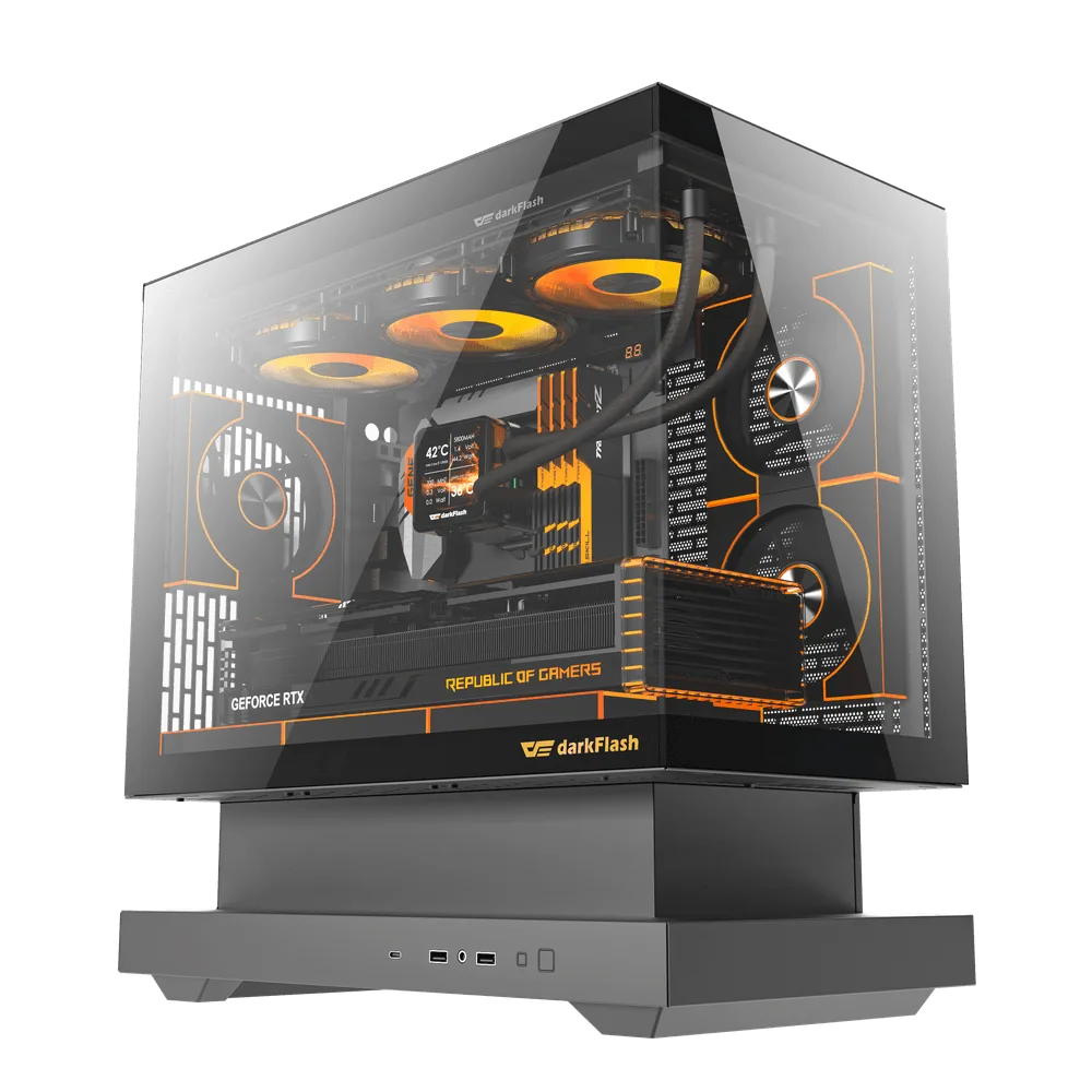 DarkFlash FLOATRON F1 M-ATX PC Case