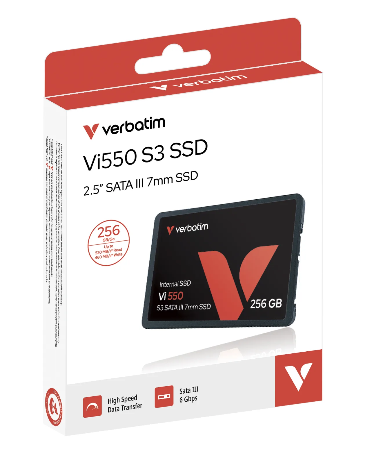 SSD VERBATIM VI550 S3 256GB SATA III