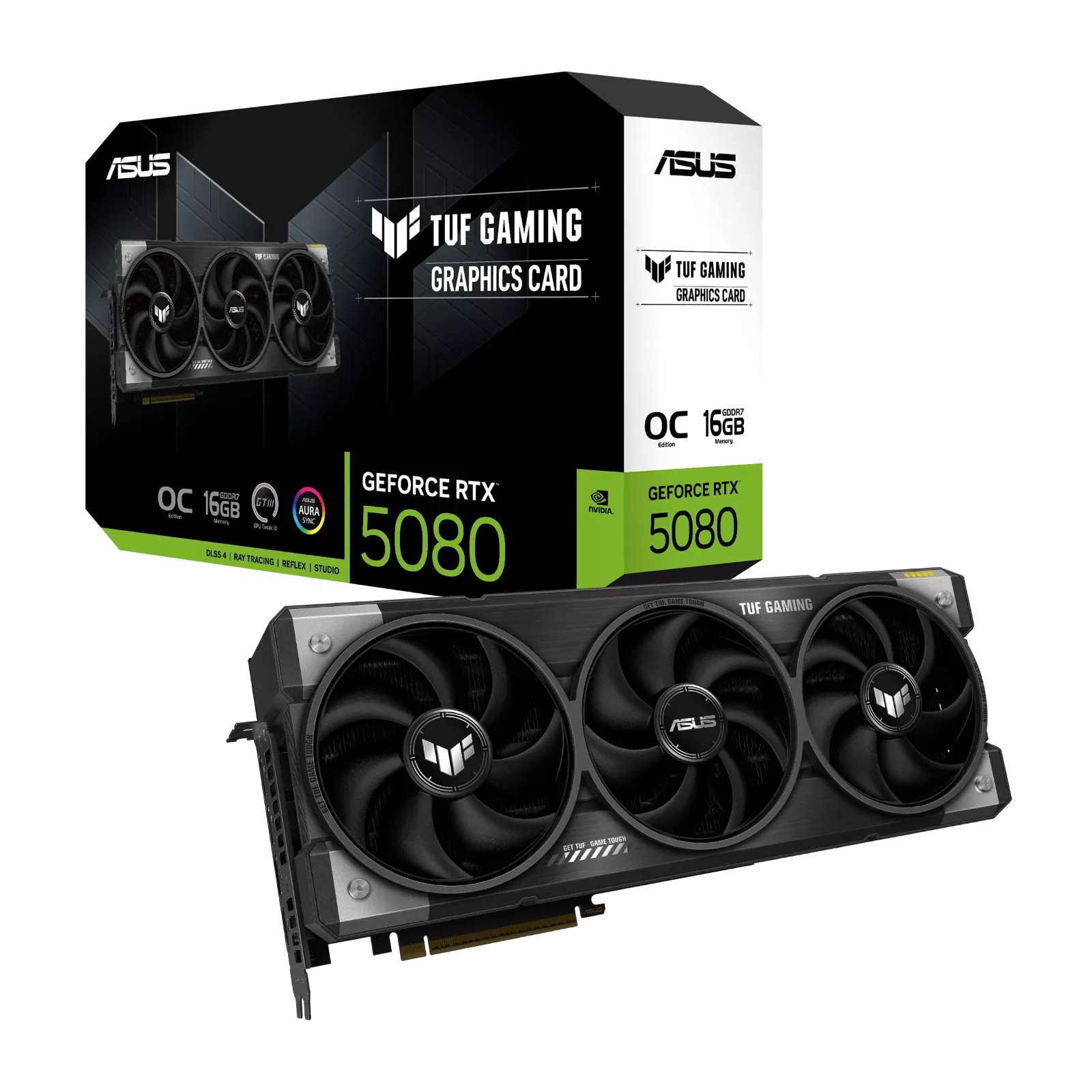 ASUS TUF RTX™ 5080 16GB GDDR7 OC Edition
