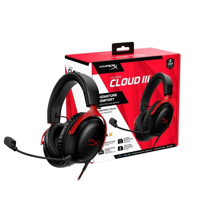 HEADSET HYPERX CLOUD 3 WIRED NEW