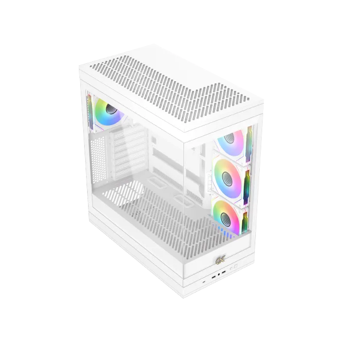 Xigmatek Meta Arctic White Gaming Case