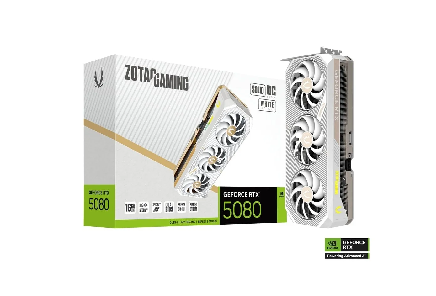 RTX 5080 ZOTAC SOLID WHITE OC 16GB