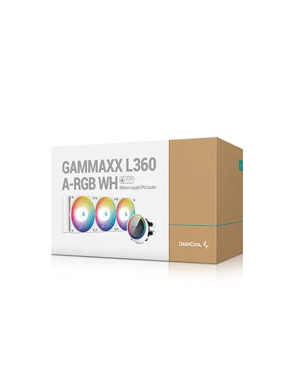 DeepCool GammaXX L360 A-RGB WH Liquid CPU Cooler
