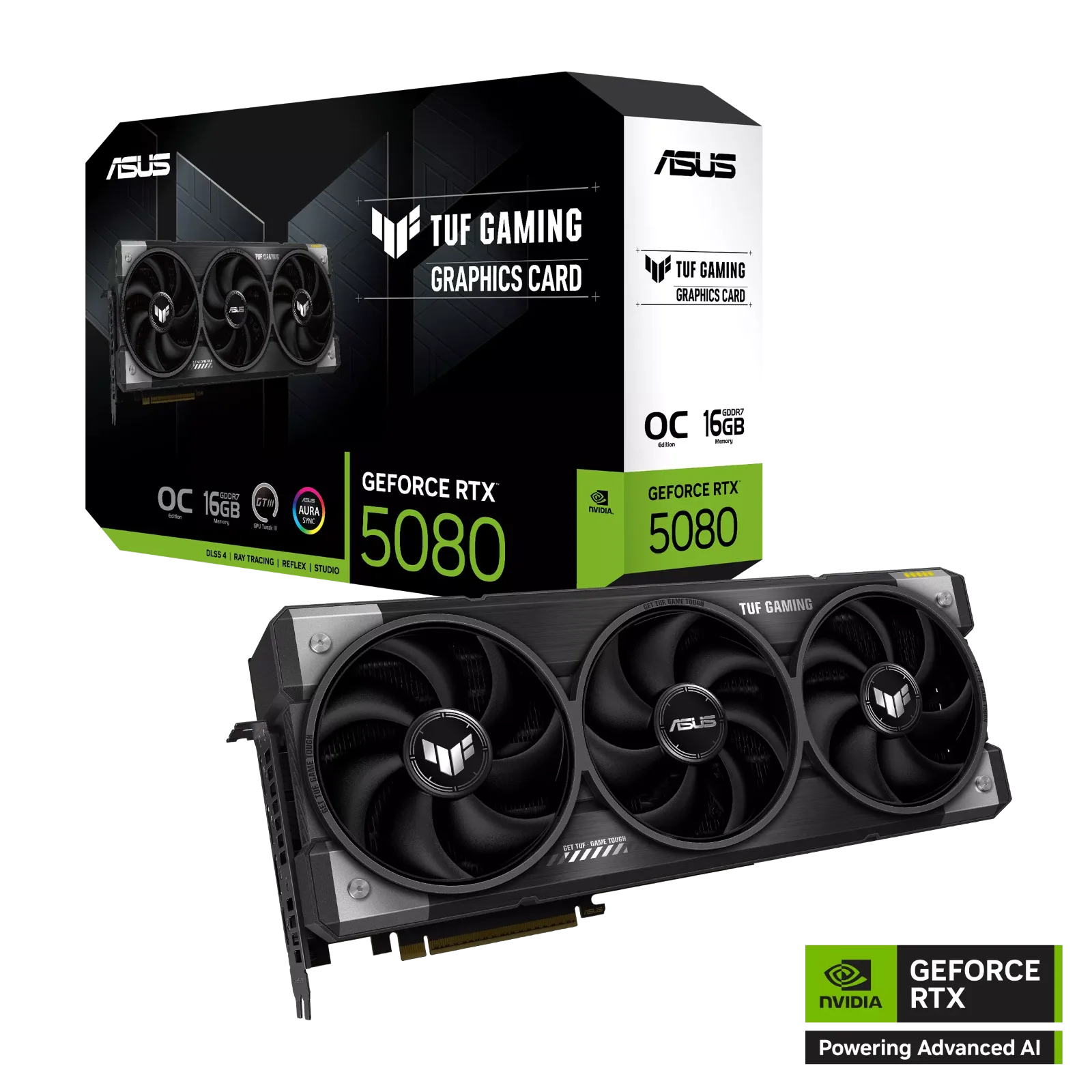 ASUS TUF RTX™ 5080 16GB GDDR7 OC Edition