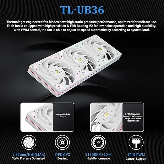 Thermalright Trofeo Vision 360 ARGB white