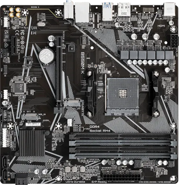 GIGABYTE B550M K