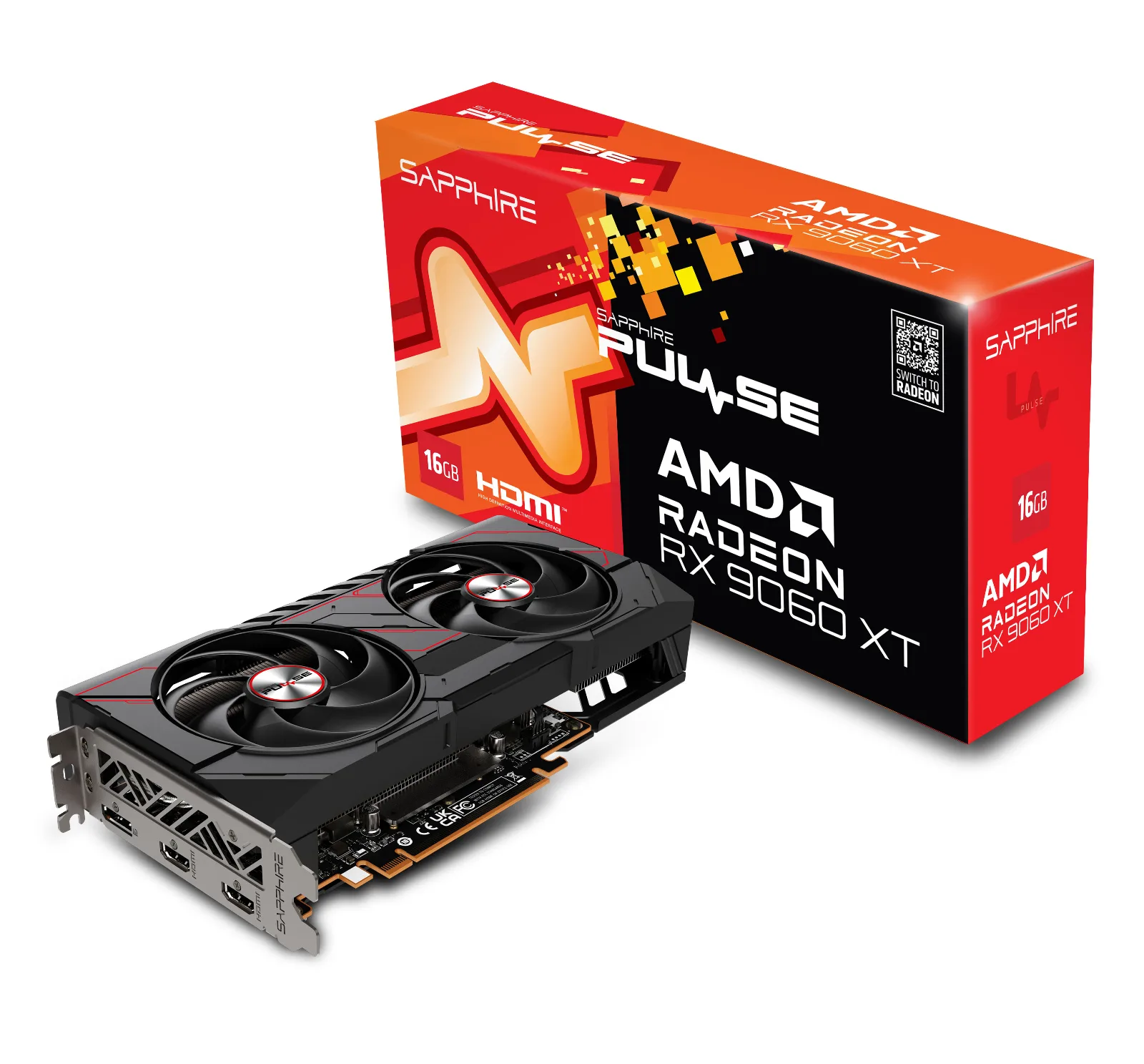 PULSE AMD Radeon™ RX 9060 XT OC 16GB GPU