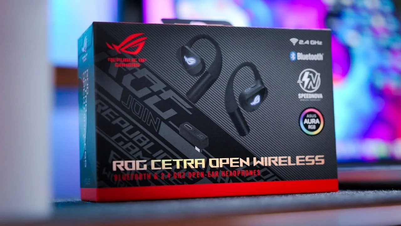 ASUS ROG Cetra Open Wireless Gaming Earbuds