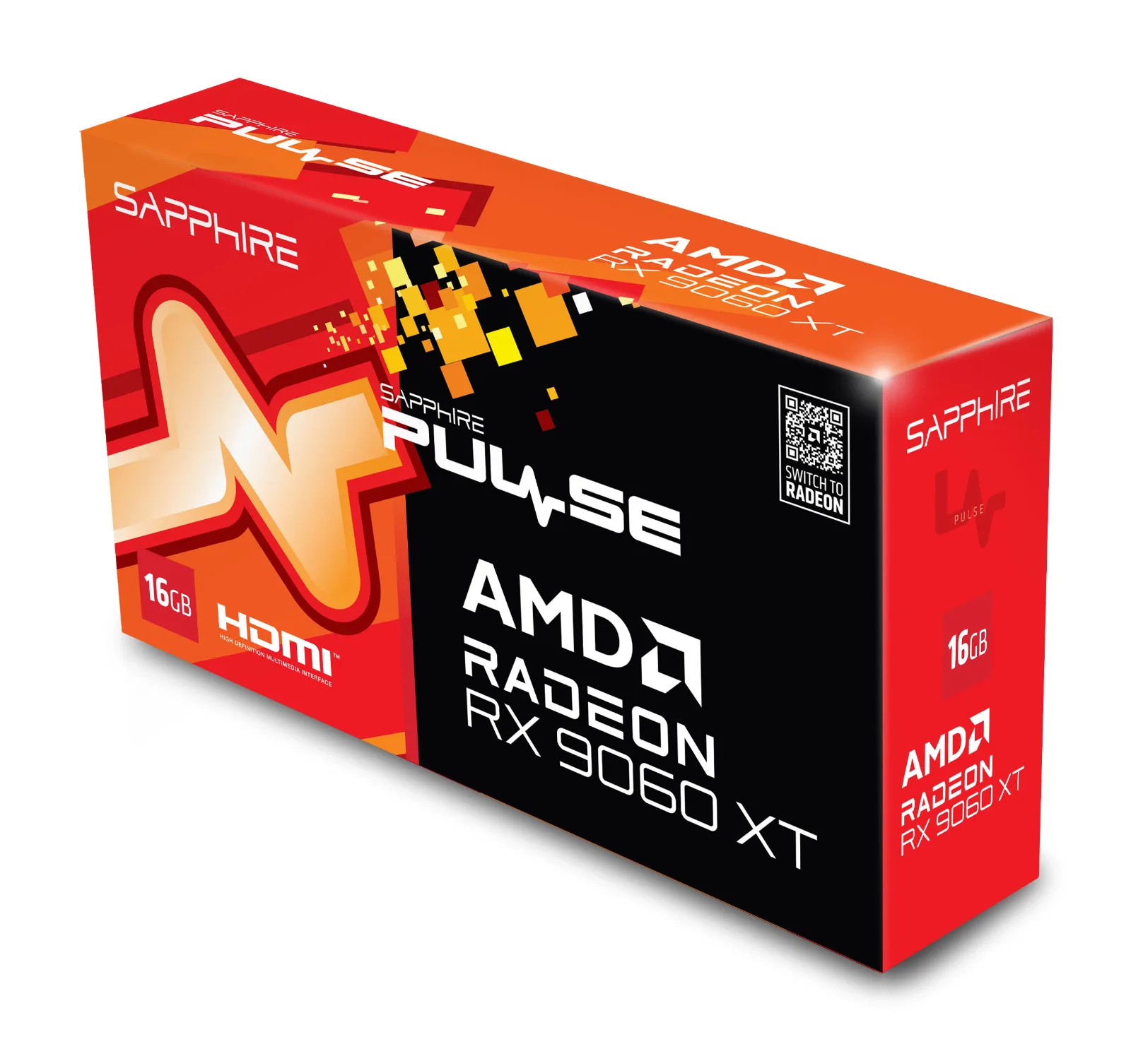 PULSE AMD Radeon™ RX 9060 XT OC 16GB GPU