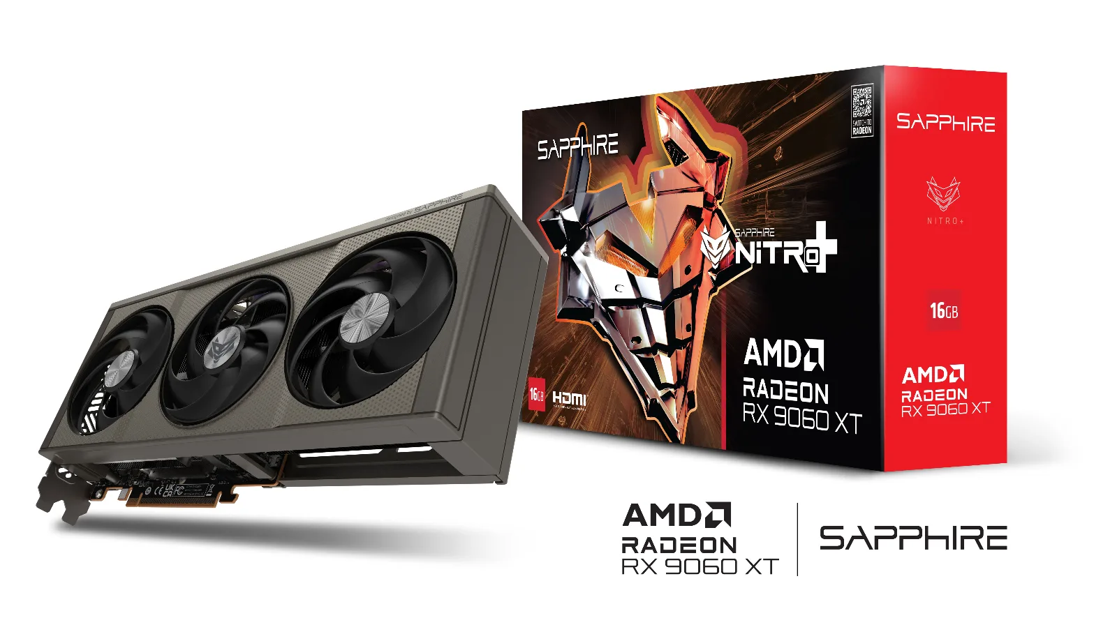 NITRO+ AMD Radeon™ RX 9060 XT OC GPU 16gb