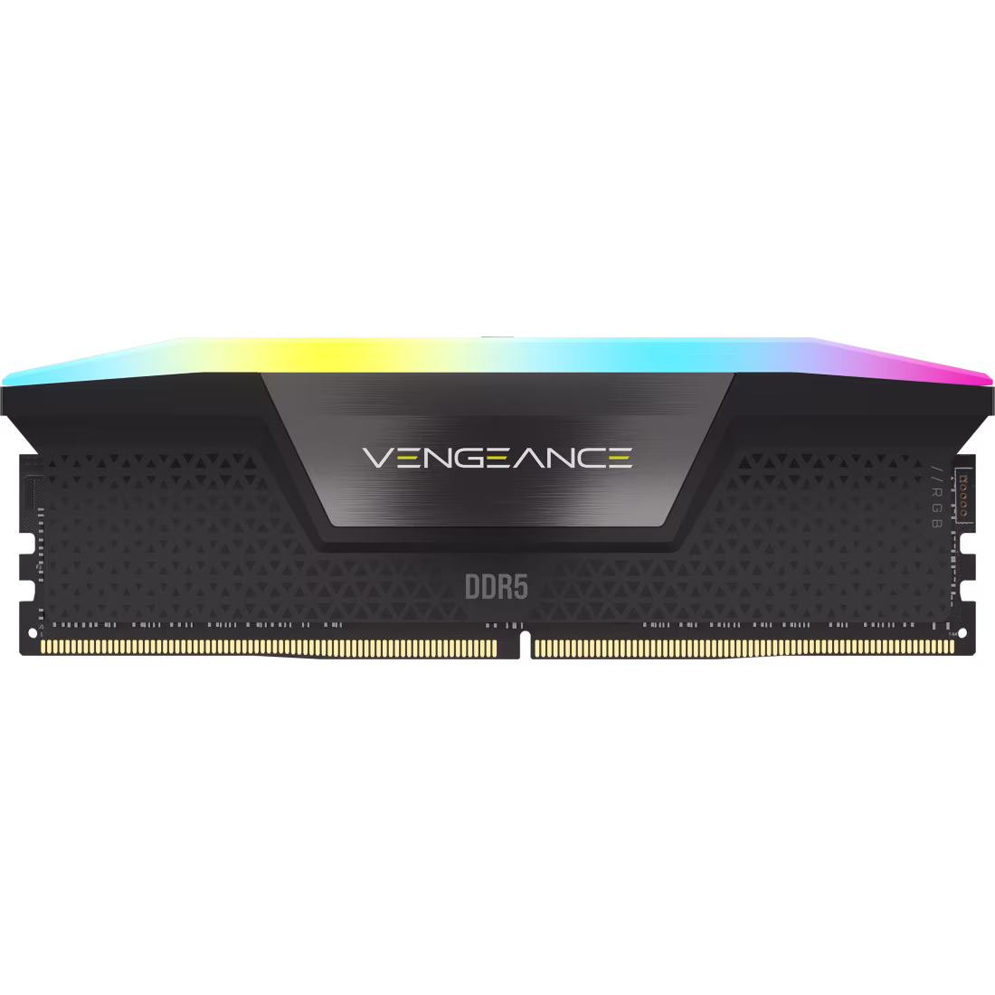 VENGEANCE® RGB 32GB (2x16GB) DDR5 DRAM 6000MT/s CL36 Memory Kit — Black