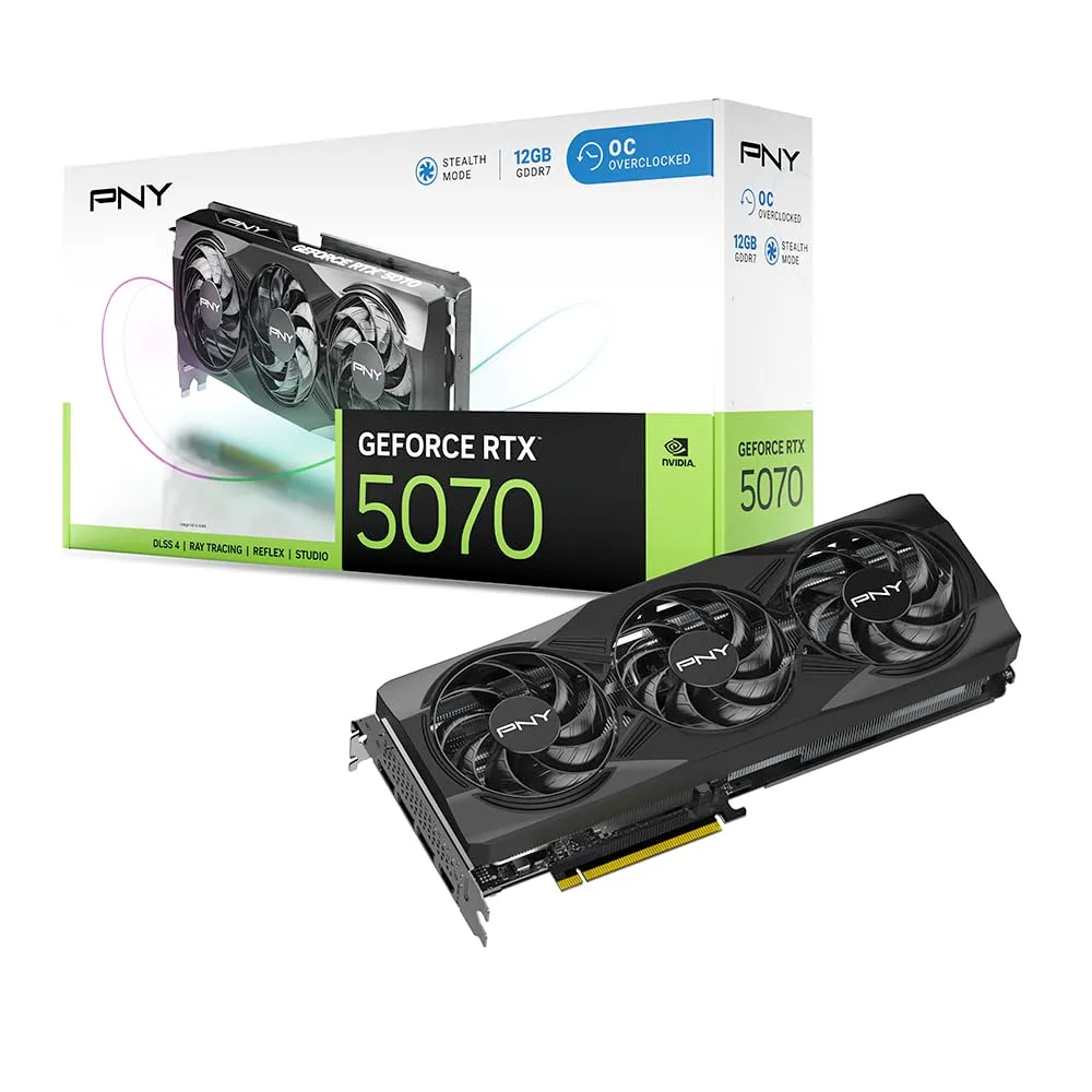 RTX 5070 PNY TRIPLE FAN 12GB OC