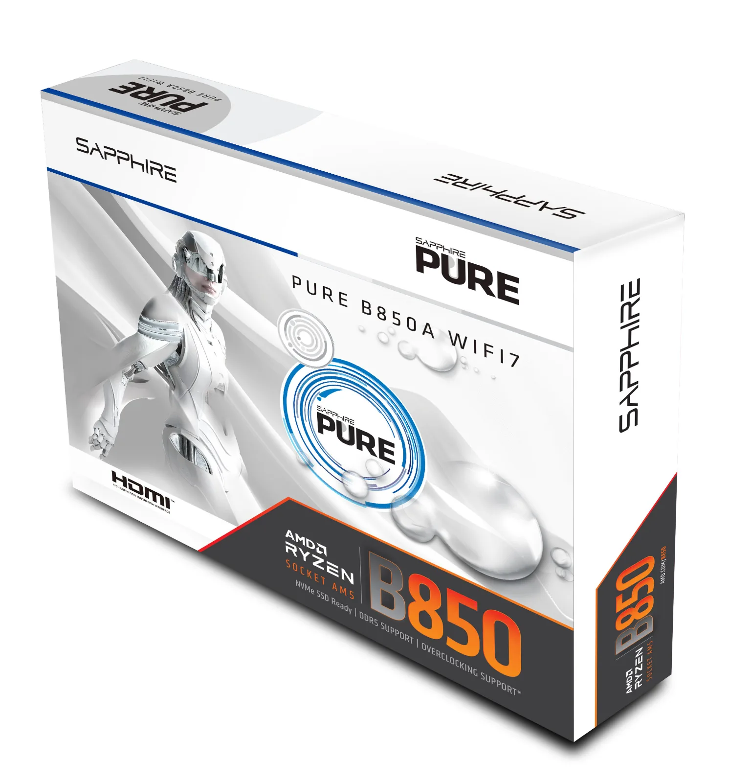 SAPPHIRE PURE B850A WIFI 7