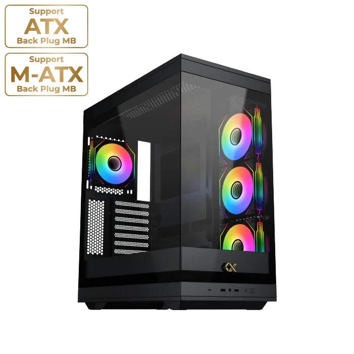 Xigmatek Meta BLACK Gaming Case