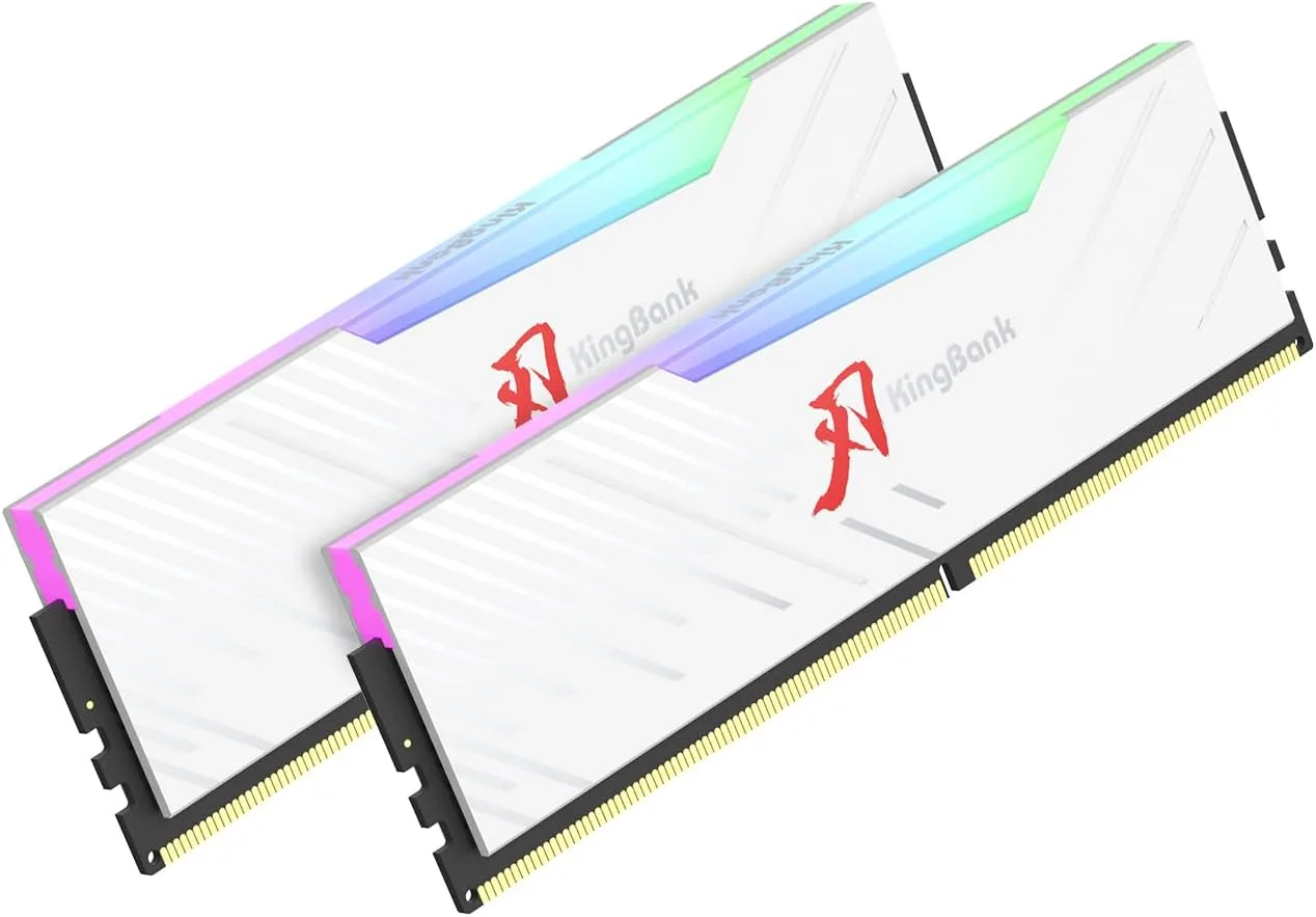 RAM KingBank 32GB 2x16 6000mhz CL36 WHITE