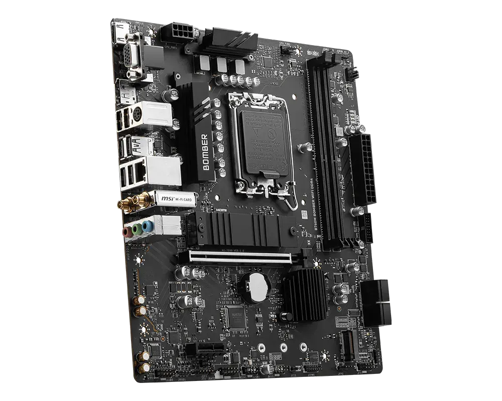 MSI B760M BOMBER WIFI DDR4
