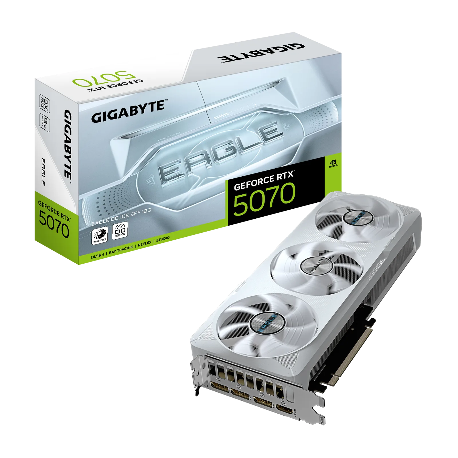GIGABYTE RTX 5070 EAGLE OC ICE SFF 12GB