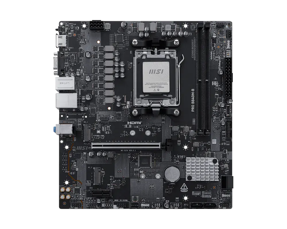 B840M-B MSI PRO DDR5