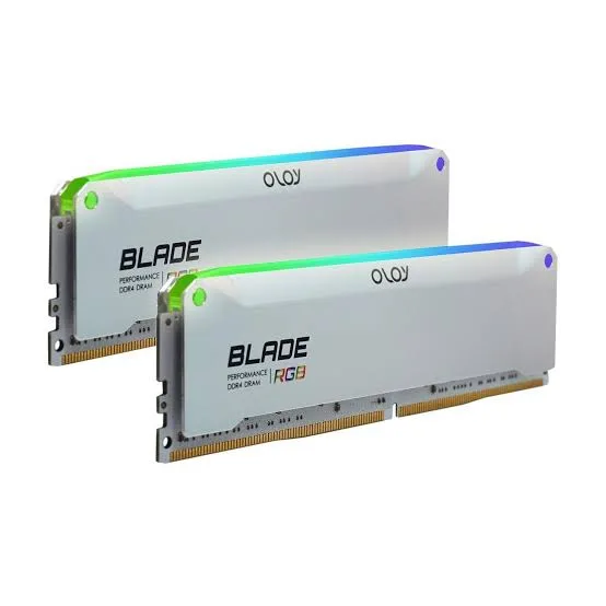 RAM OLOY BLADE 2X16 32GB 3200MHZ RGB WHITE CL16 DDR4