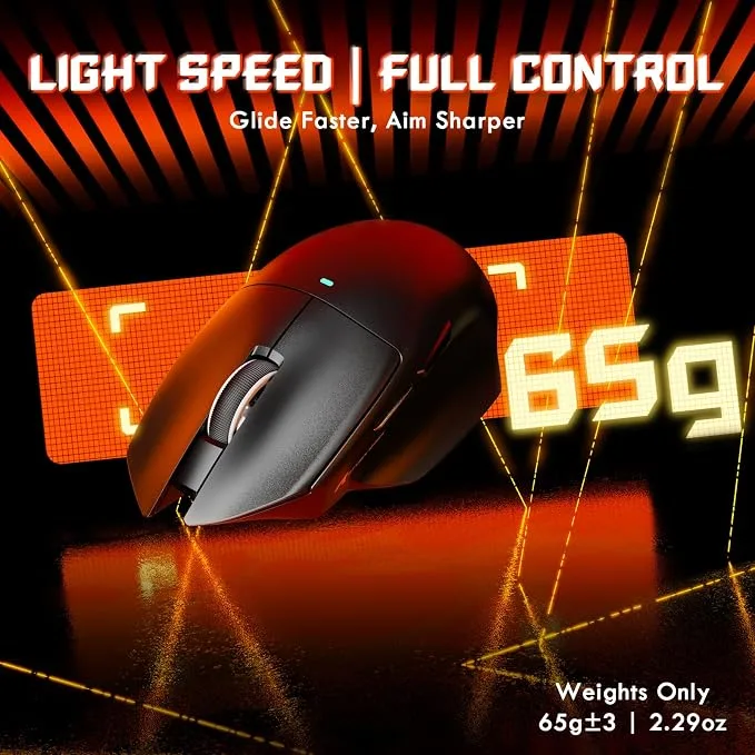 MOUSE ATTACK SHARK V6 BLACK