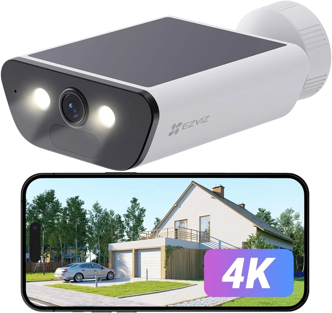 EZVIZ CB5 SMART HOME SOLAR BATTERY CAMERA CB5 WHITE