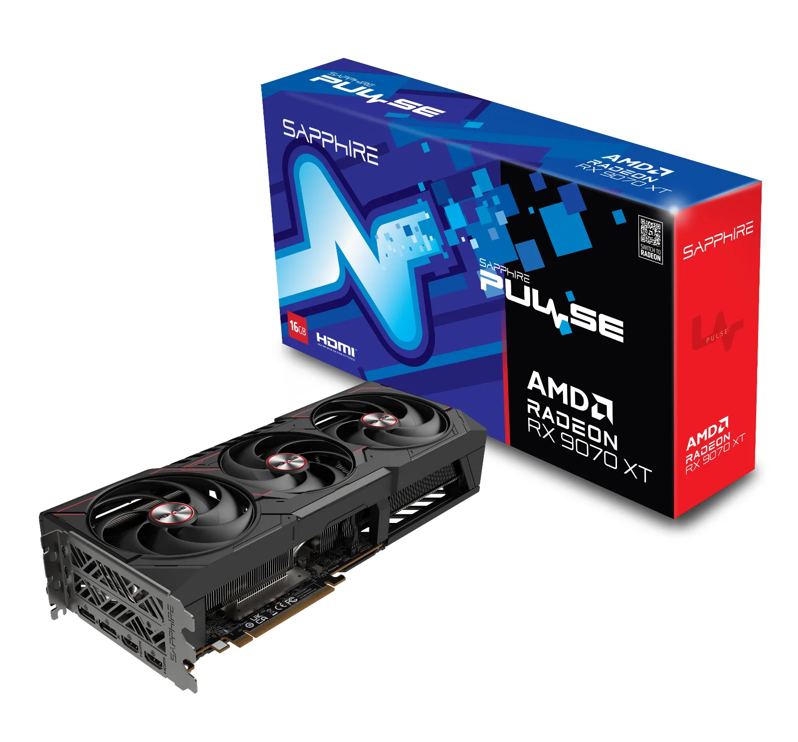 PULSE AMD Radeon™ RX 9070 XT GPU