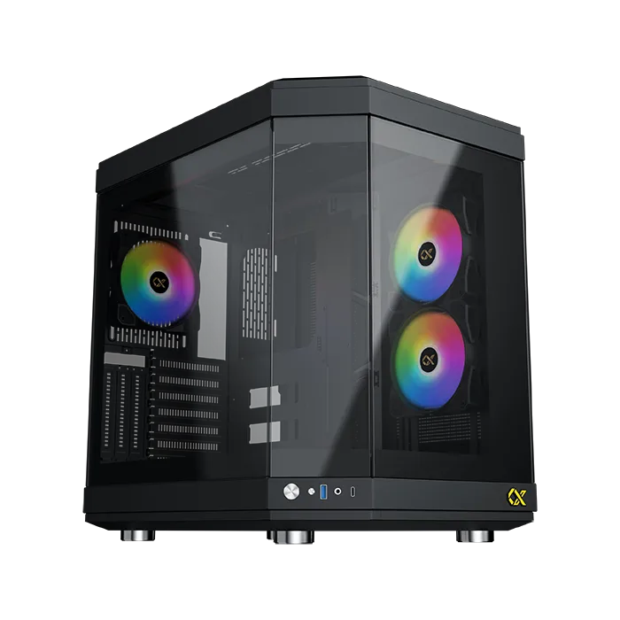 Xigmatek Cubi Gaming Case - Black Edition