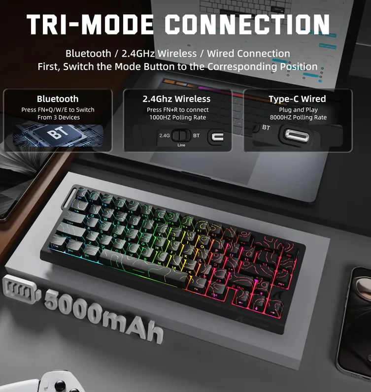 X68 pro HE BLACK ATTAACK SHARK