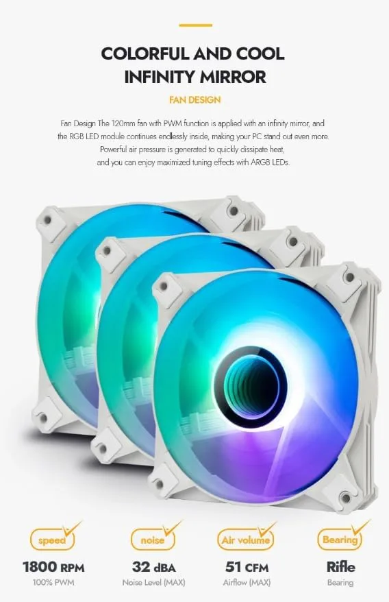DARKFLASH DV240S WHITE (Magnetic IPS Screen)