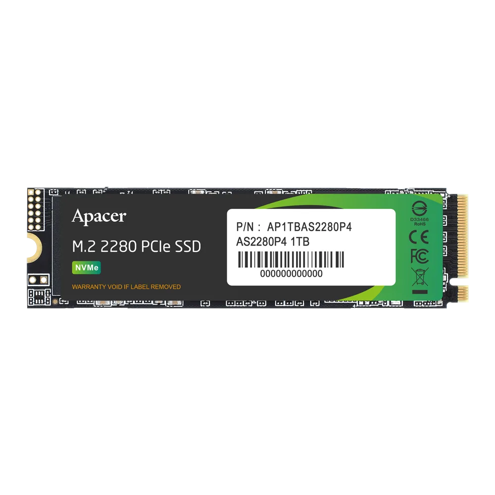SSD APACER AS2280P4 1TB NVME