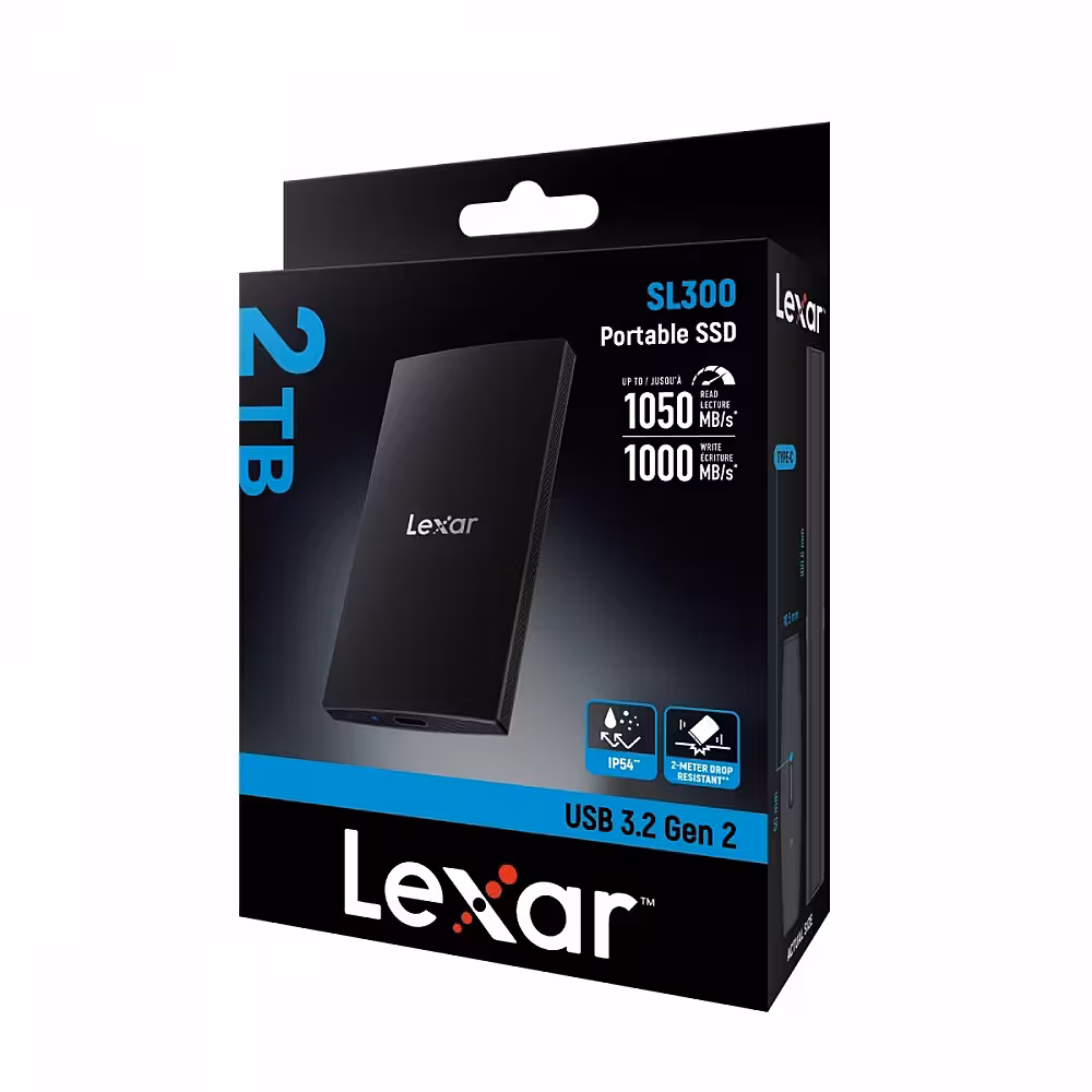 SSD LEXAR SL300 2TB PORTABLE