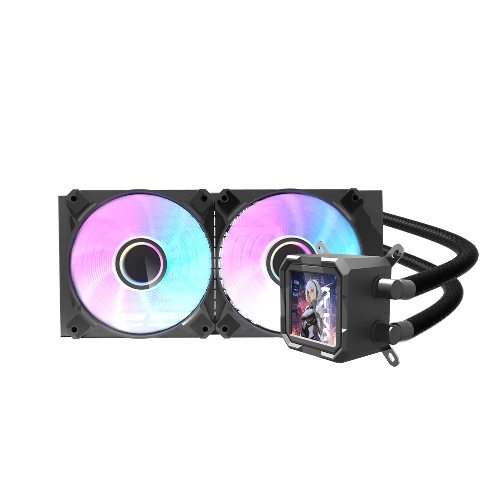 DARKFLASH DV240S BLACK (Magnetic IPS Screen)