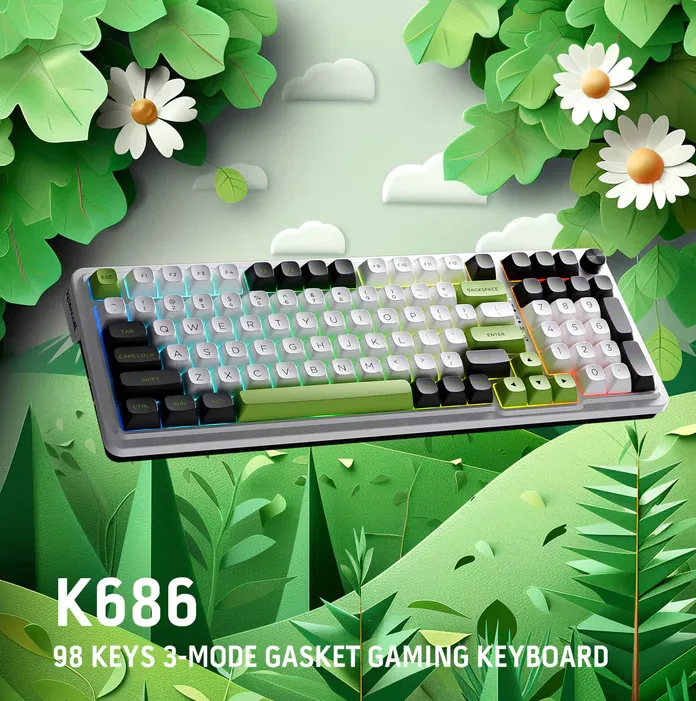 REDRAGON MECHANIC K686WBG-RGB MAX